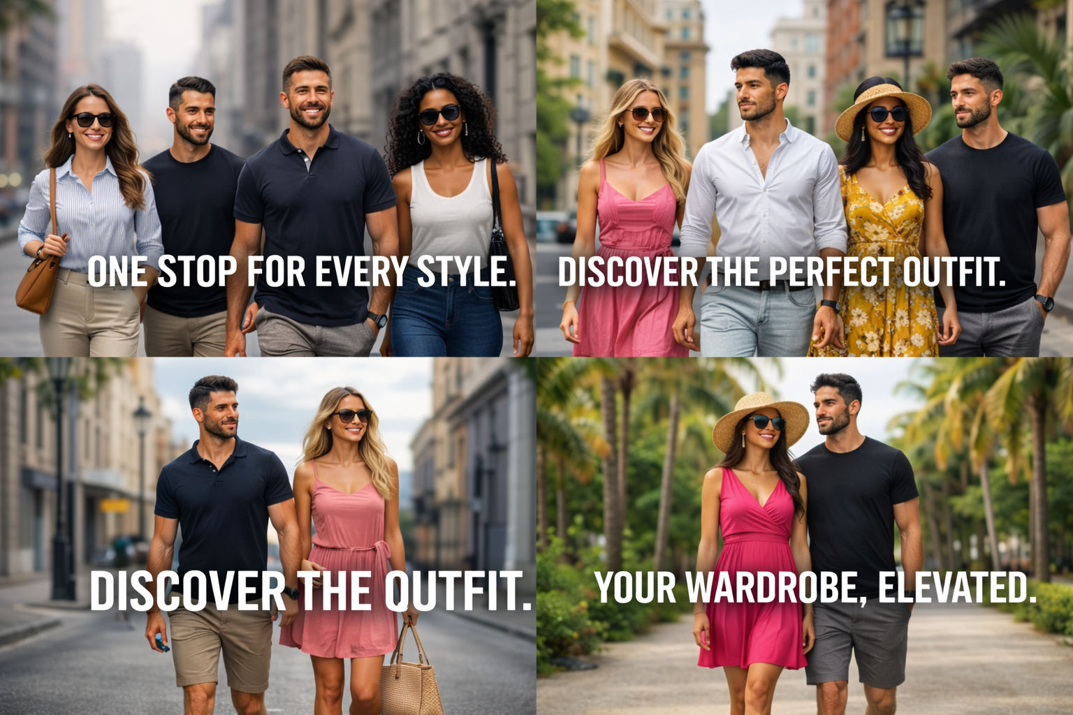 Black T-Shirt with Black Jeans